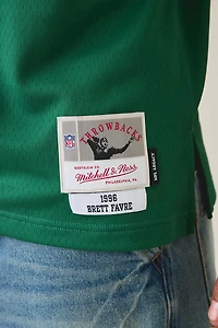 Mitchell & Ness NFL Green Bay Packers Brett Favre Throwback Football Jersey