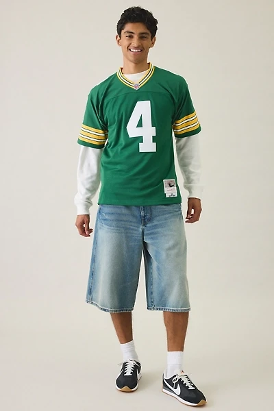 Mitchell & Ness NFL Green Bay Packers Brett Favre Throwback Football Jersey