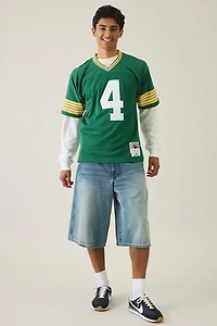 Mitchell & Ness NFL Green Bay Packers Brett Favre Throwback Football Jersey
