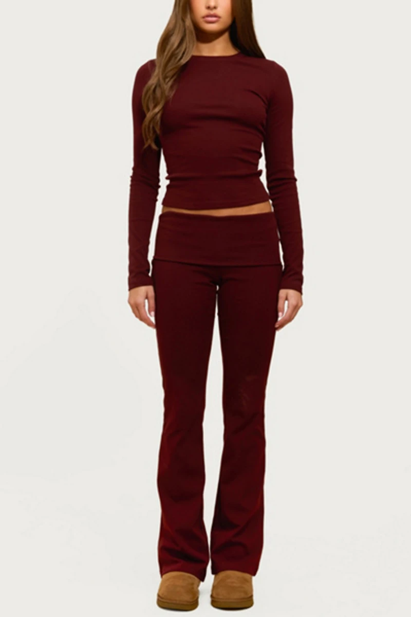 Edikted Ivanne Long Sleeve T Shirt