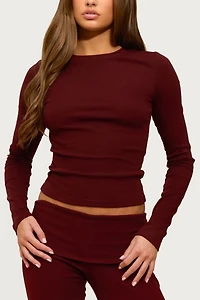 Edikted Ivanne Long Sleeve T Shirt