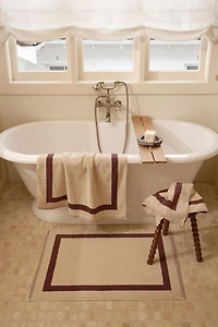 Bed Threads Two-Toned Bath Mat
