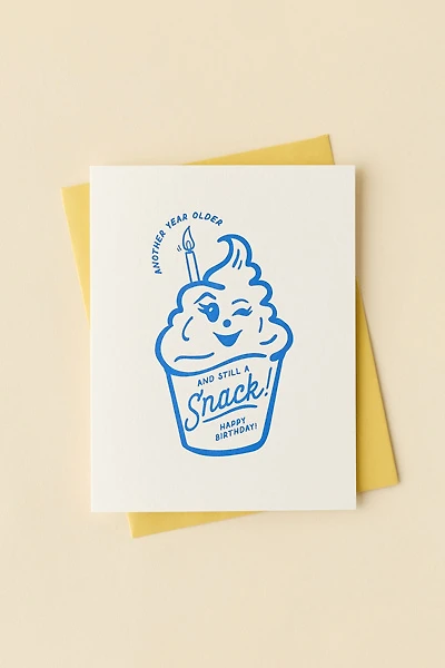 Dahlia Press Still A Snack Birthday Card