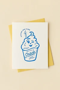 Dahlia Press Still A Snack Birthday Card