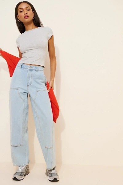 Obey Leah Baggy Double Knee Jeans