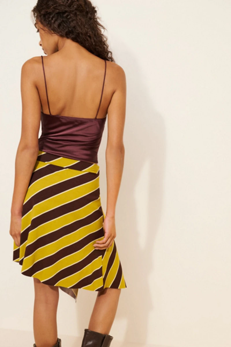 Motel Sherry Asymmetric Skirt