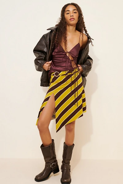 Motel Sherry Asymmetric Skirt