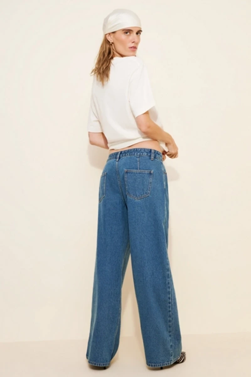 Lioness She's All That Wide-Leg Jeans