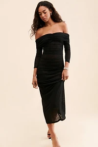 F.B.S.H. Emily Mesh Dress