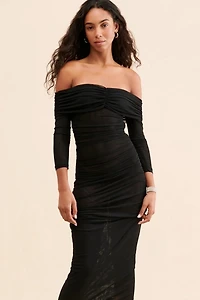 F.B.S.H. Emily Mesh Dress