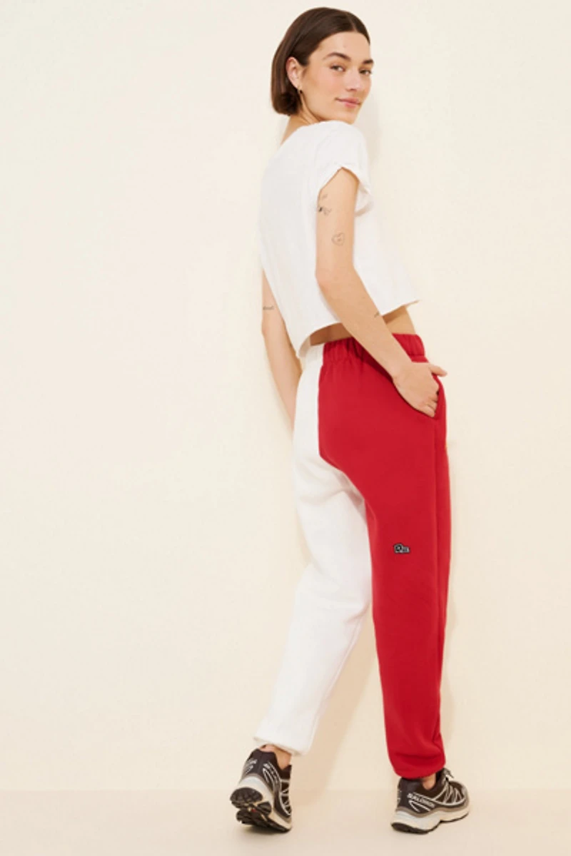 Hype and Vice Iowa State Colorblock Sweatpants