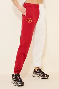 Hype and Vice Iowa State Colorblock Sweatpants