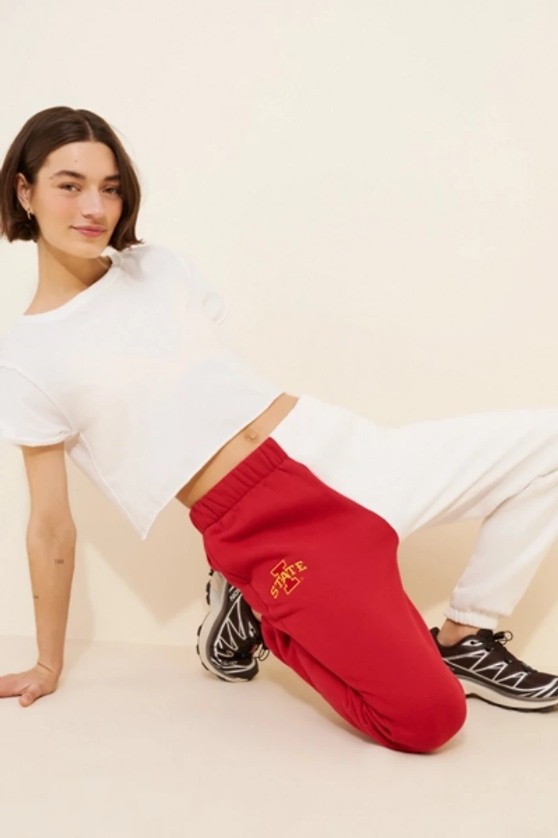 Hype and Vice Iowa State Colorblock Sweatpants