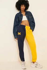 Hype and Vice University of Michigan Colorblock Sweatpants
