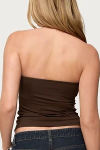 Edikted Oriella Abstract Ring Cutout Top