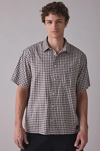 Vans Larkspur Mini Plaid Short Sleeve Shirt