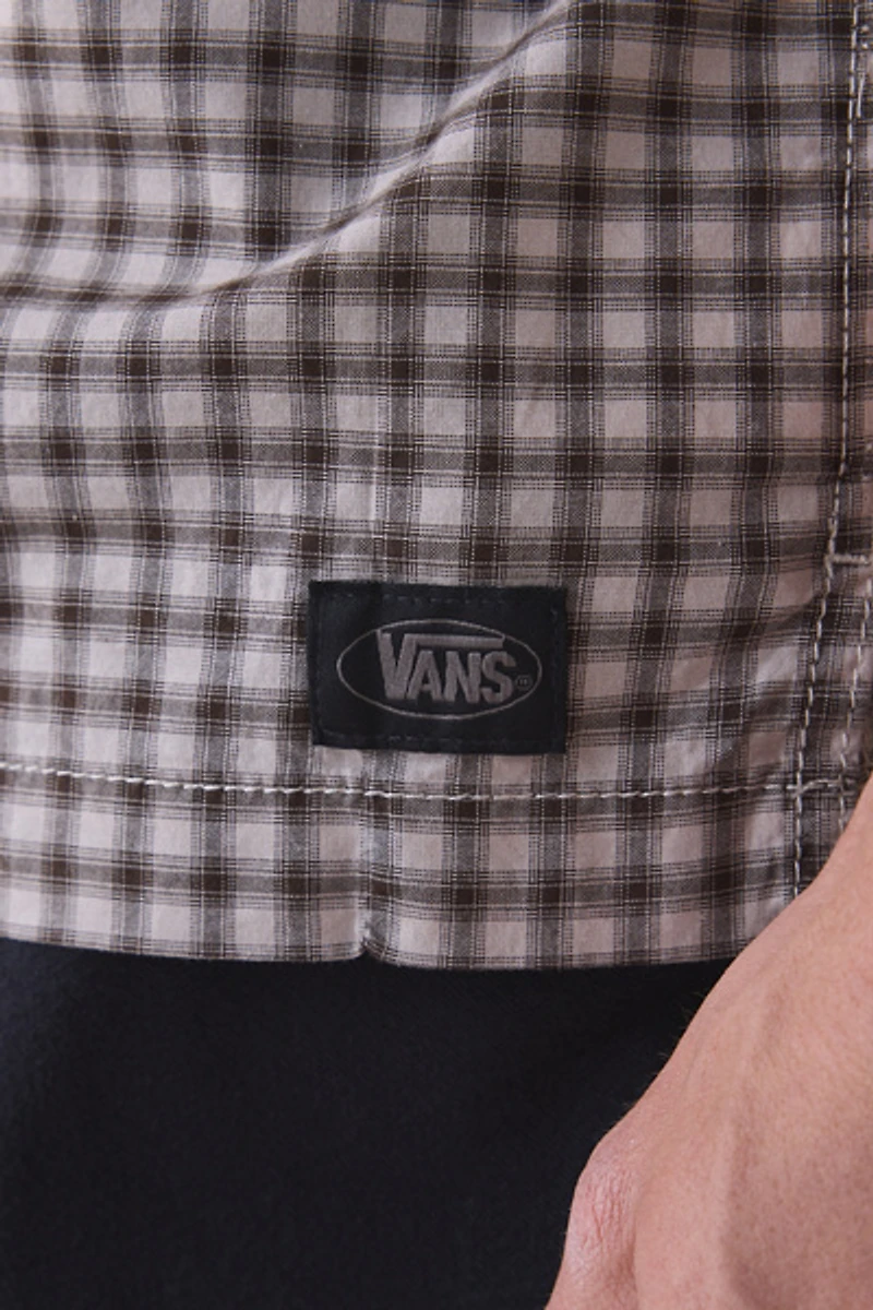 Vans Larkspur Mini Plaid Short Sleeve Shirt