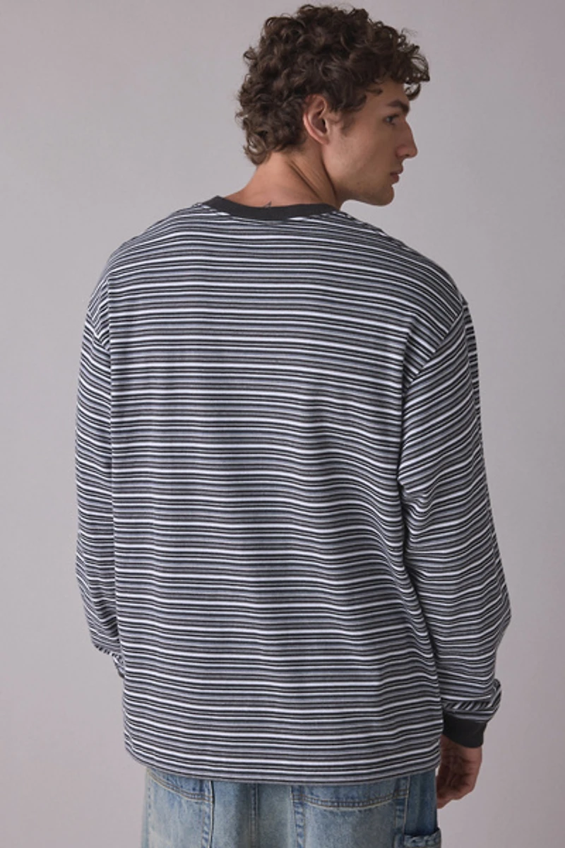Vans Wesley Stripe Knit Long Sleeve Tee
