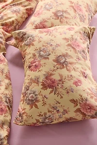 Gemma Floral Printed Cotton Sateen Sham Set