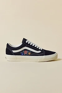Vans Women's Old Skool Floral Embroidery Sneaker