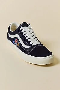 Vans Women's Old Skool Floral Embroidery Sneaker