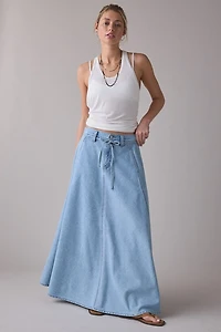 Levi’s® XL Mid-Rise Denim Maxi Skirt