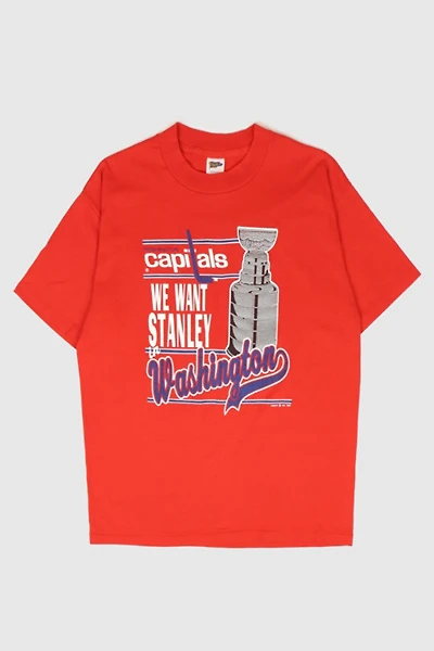 Vintage Washington Capitals We Want Stanley Tee