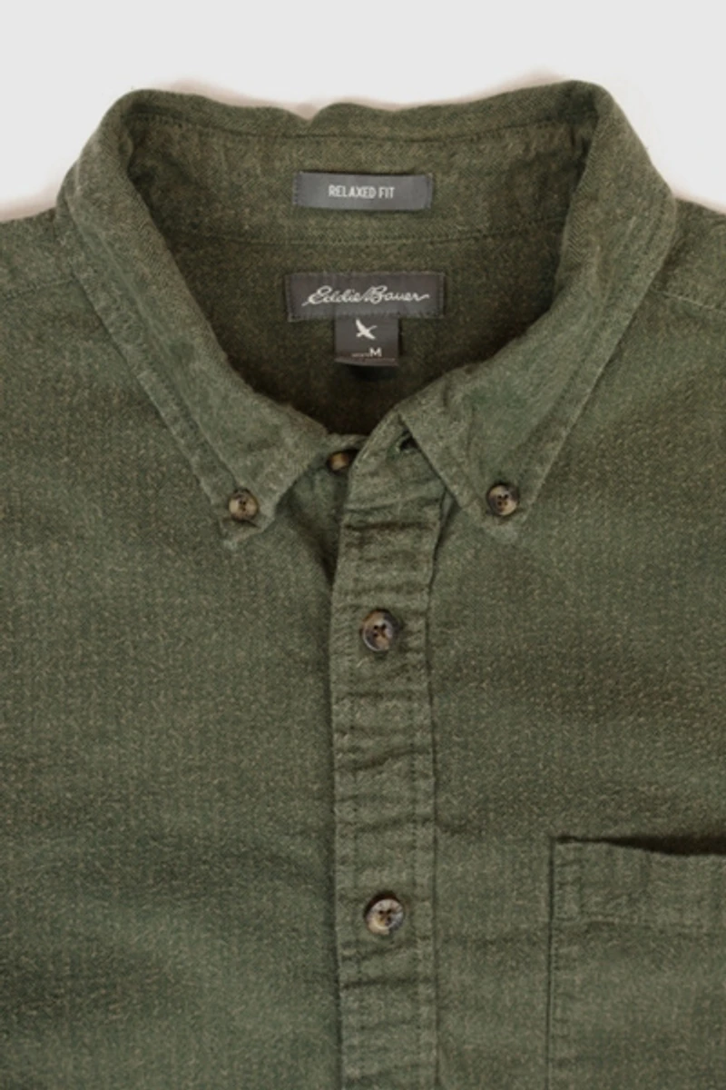 Vintage Eddie Bauer Flannel Button-Down Shirt