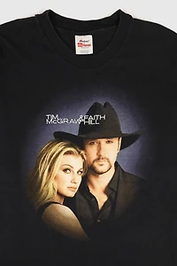 Vintage Tim Mcgraw and Faith Hill Soul 2 Soul Tour 2000 Tee