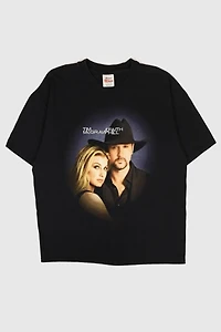 Vintage Tim Mcgraw and Faith Hill Soul 2 Soul Tour 2000 Tee