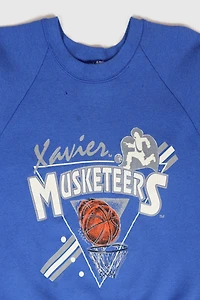 Vintage Xavier Musketeers Basketball Crewneck
