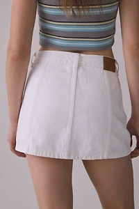 Levi’s® Button-Front Denim Mini Skort