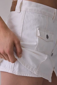 Levi’s® Button-Front Denim Mini Skort