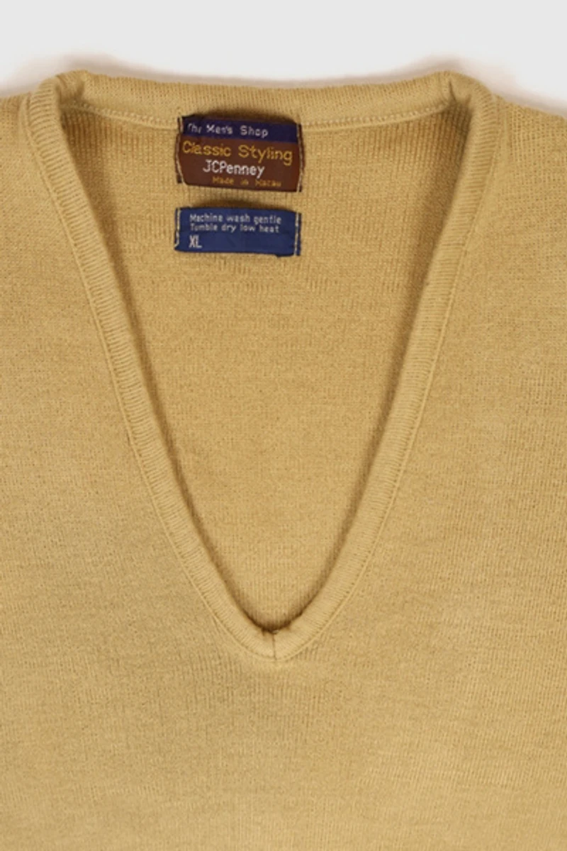 Vintage Brown Sweater Vest