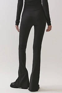 Personal Code Dusk Washed Ribbed Flare Pants