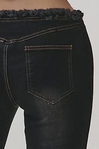 Personal Code Zylah Frayed Ruch Flared Pants