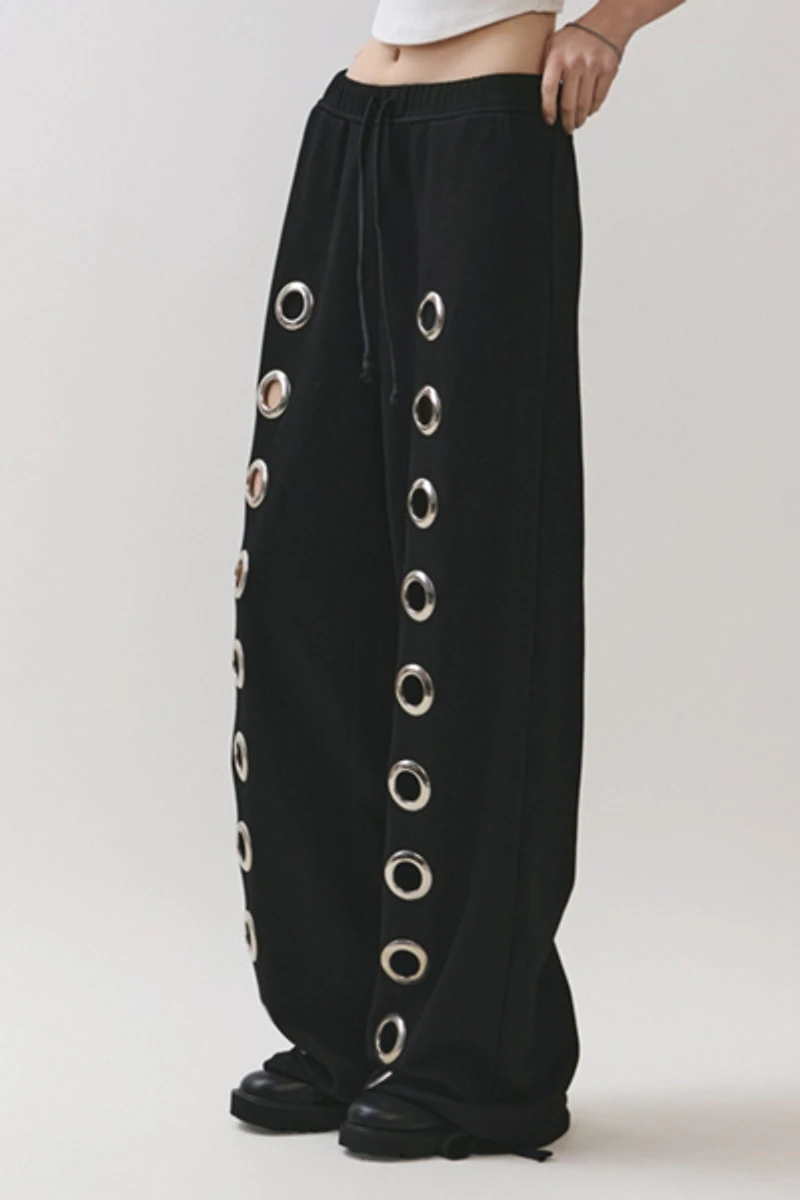 Personal Code Xena Oversize Grommet Detail Sweatpants