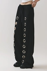 Personal Code Xena Oversize Grommet Detail Sweatpants