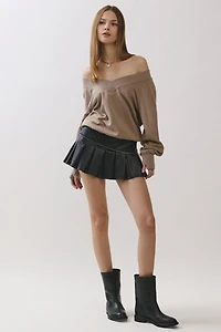 Personal Code Ophelia Off The Shoulder Sweatshirt