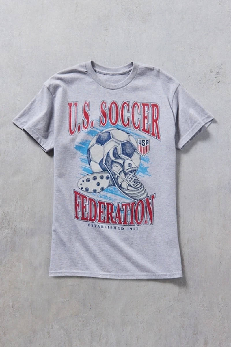 USA Soccer Vintage Graphic Tee