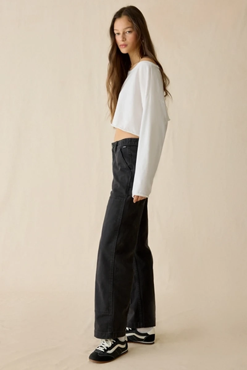 Vans Emily Washed Canvas Carpenter Pant