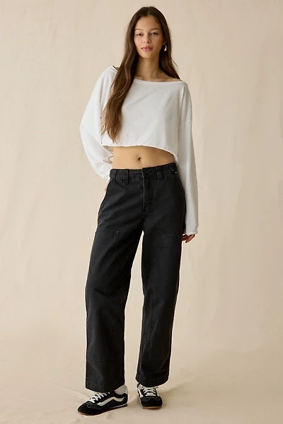 Vans Emily Washed Canvas Carpenter Pant