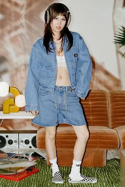 Vans Check-5 Mid-Rise Denim Short