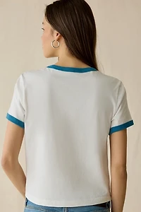 Vans Circle Graphic Ringer Baby Tee