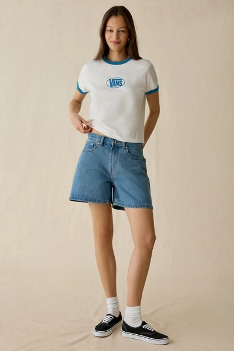 Vans Circle Graphic Ringer Baby Tee