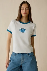 Vans Circle Graphic Ringer Baby Tee