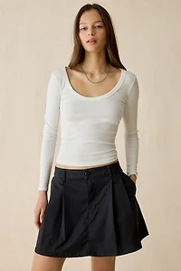 Vans Authentic Chino Pleated Mini Skirt