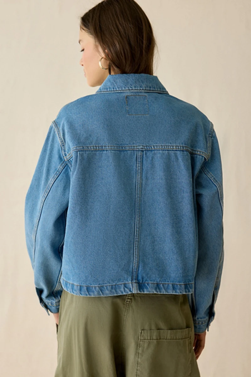 Vans Emily Boxy Denim Workwear Jacket