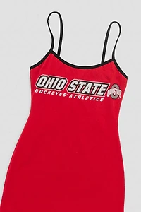 Frankie Collective Rework Ohio State Buckeyes Mini Dress