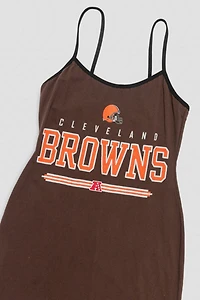 Frankie Collective Rework Cleveland Browns Football Mini Dress